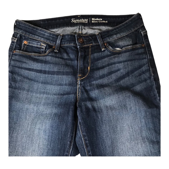 Levi’s Signature Modern Slim Cuffed Jeans - Picture 6 of 12